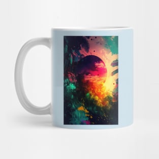 Sunset Jungle Shadows Mug